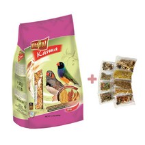 앵무새 먹이 비타폴 카르마 핀치 500g 새 사료 모이