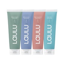 라울루 천연불소 무불소 치약 4종 SET, 1set