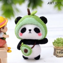 아트조이 DIY 양모펠트 키트 아보카도 판다