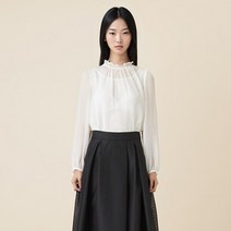 [케네스레이디(본사)] [케네스레이디]쉬폰 셔링 블라우스 EWBLOA0100