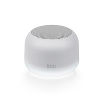 브리츠 LED 자석 방수 블루투스 스피커 BA-MQ1, 화이트