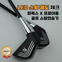 1주일간 20% 할인] 파콕스x프로이즘 골프스윙연습기 실내 그립교정기 비거리 연습채 궤도 자세교정기