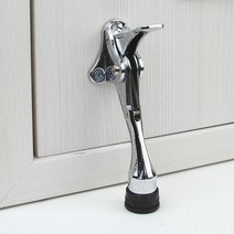 도어부속 방화문 유리문 현관 안전문 완충 고정 쿠션, 실버자동말굽