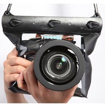 GQ518M 20m 수중 다이빙 카메라 하우징 파우치 드라이 백 카메라 DSLR SLR 용 방수 드라이 백, 04 Black
