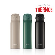 써모스 데일리 원터치 텀블러 JNL-604K / 보온보냉병, 써모스 JNL-604K-BW 브라우니, 600ml