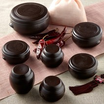옹기종기 옹기그릇 옹기종기 1+1 원뿔원으로 드립니다, 옵션선택, 항아리 1kg (뚜껑포함 1SET) 1+1