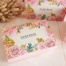 DI박스 멀티 이펙터 기타 21x14x5cm 주문 선물 음식 상자 처분 할 수있는 콘테이너 결혼식 호의 케이크 꽃 인쇄 마분지