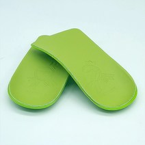 퀸마루 인체공학 교정구 기능성깔창 걸으면서발마사지, 235, 그린