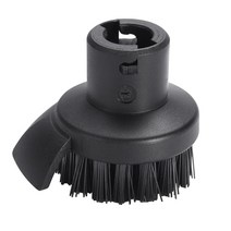 EAS-Karcher SC1 스팀 청소기용 창문 노즐 스크레이퍼 라운드 브러시 교체용, 한개옵션0