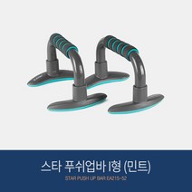 스타 푸쉬업바 I형 민트 EA215-52 푸쉬업바 가슴운동