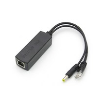 PoE 스플리터 RJ45 랜선 / DC 플러그 to RJ45 Jack, BF036