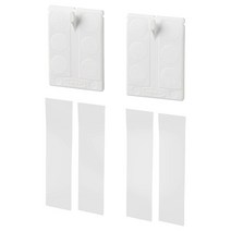 이케아 알프타 프레임용 접착식후크 2P 화이트 4.5x8cm 폴리스티렌, 1개, 이미지참조