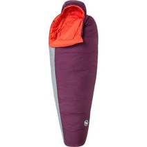 빅아그네스 블루 레이크 25 침낭 - 여성용 3계절 동계 298950, Beet/Paprika, Petite - Right Zip, 비트/파프리카