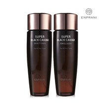 엔프라니 수퍼 블랙 캐비어 2종 스킨토너150ml+에멀전150ml