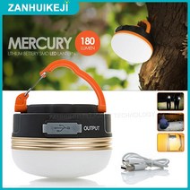 불멍무드등 벽난로 캠핑 조명 매달려 usb 충전식 야외 led 라이트 자석베이스 3 모드 텐트 랜턴 비상 휴대용 야간 조명 램프, 배터리 스타일 블루