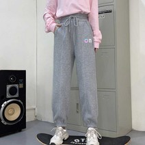 여행 이지룩 추리닝 여자옷 사계절 착용 조거 팬츠 키작녀 요가 땀복 테니스 런닝