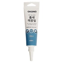 오공 틈새메꿈씰(튜브타입100ml)균열 크랙충진 벽보수-72394EA jhhula*5050165uL, 본상품선택