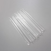 천운패키지 일자빨대 투명(개별포장) 1묶음, 500개, 1개