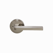 국산 방문손잡이 도어 문손잡이 욕실 방문도어락 튜블러락 레버형 문고리 레알 실버, 1개