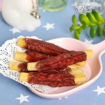 도꾸네 애견간식 수제간식 소떡심말이 80g 냉장 냉동배송, 1