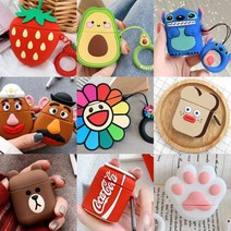 케이스쿡 에어팟 케이스 다양한 캐릭터 디자인, 모찌발바닥