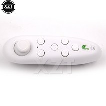 최신 무선 블루투스 VR 원격 컨트롤러 게임 패드 안드로이드 IOS 스마트폰 조이스틱 제어 3D 안경, 한개옵션1, 01 WHITE