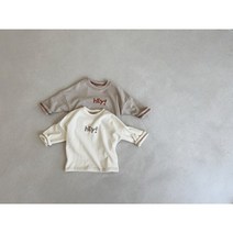 헤이박시티셔츠 가을 베이비 등원룩 촬영룩 북유럽아기옷 베베나인