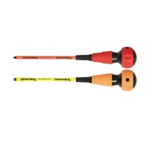 센툴 절연전공드라이버 6.3x150mm(일자) (샵)2 주황 파랑(랜덤) (1EA)