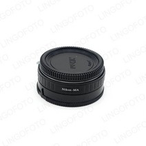 소니호환 Minolta MA 용 Nikon AI 렌즈 어댑터 유리 포함 A700 A850 A77 NP8281, 한개옵션0