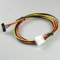 Coms SATA 전원 변환 케이블 IDE 4P SATA 꺾임(꺽임), 20개