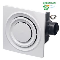 시로코팬 그린팬KV15D 욕실용 댐퍼 환풍기 대형 28032EA, 본상품선택, 본상품선택