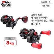 아부가르시아 맥스X H1 베이트릴 배스 바다선상루어낚시, 우핸들