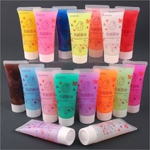 데코덴 투명 펄 생크림 클레이 50ml 휴대폰 케이스 꾸미기, 레몬옐로우   [G-08-106]