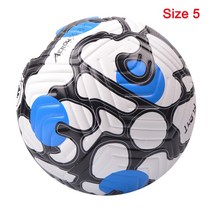 축구용품새로운 축구 공 공식 크기 5 4 프리미어 원활한 골대 팀 경기 훈련 리그 futbol bola, CHINA, 08 21-Blue Black Size 5