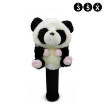 뽀글이 인형 캐릭터 골프채커버 1호 우드커버 드라이버, 팬더볼우드번호판35X