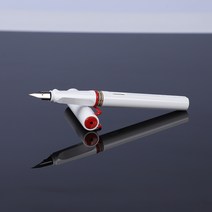LAMY라미 라미 한정판 사파리 만년필 스페셜에디션 화이트 레드클립 EF, 캘리용1.9mm, 019화이트올레드