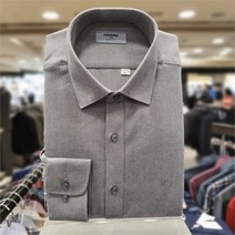 레노마 SH04 솔리드 기모 그레이 컬러 슬림핏 긴팔 셔츠 RLWSLP-550-GY-5