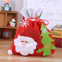 크리스마스 귀여운 선물 산타주머니 파티 장식 B-1, 상품선택, 눈사람1P