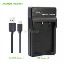 PRAKTICA Luxmedia 20-Z35S / 18-Z36C 카메라 용 NP-120B 배터리 USB 충전기