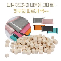 승전유통 국산 편백나무베개 편백베개 순면100% 베개 완성품 1개, 페퍼민트