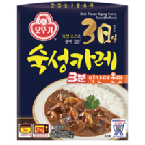 오뚜기 3일 숙성카레 3분 약간매운맛 200g, 8개