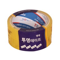 OPO 영대투명2절테이프(24mmx25m) (j01)