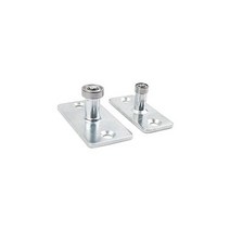 아이디어생활용품 하부로라 12파이 높이20mm 베어링 미닫이문 레일 부속 리빙편집샵, 1