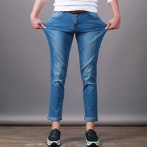 스댕클럽 남성용 히든밴딩 데님 워싱 데일리 청바지 SKD0961