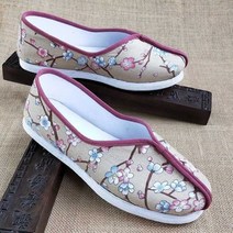 꽃신 꽃무늬 생활 개량 한복에 어울리는 신발 한복 공연 사극 스님 무사한복 신발