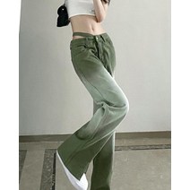 키큰여자바지 독특한 그라데이션 청바지 투톤청바지 P6