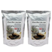 SIB 커스터드 카스테라 베이킹/커스타드믹스엠 1kg 2개, 브라우니 믹스 /초코 슬라이스