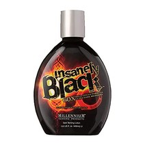 Millennium Tanning Insanely Black 60x 메가 팅글 다크 태닝 로션 13.5온스