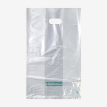 더팩컴퍼니 씽크그린 생분해 자연분해 비닐봉투 100장, (왕대) 100개