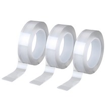 LANYI 초강력 만능 실리콘 양면 테이프, 5미터, 3개